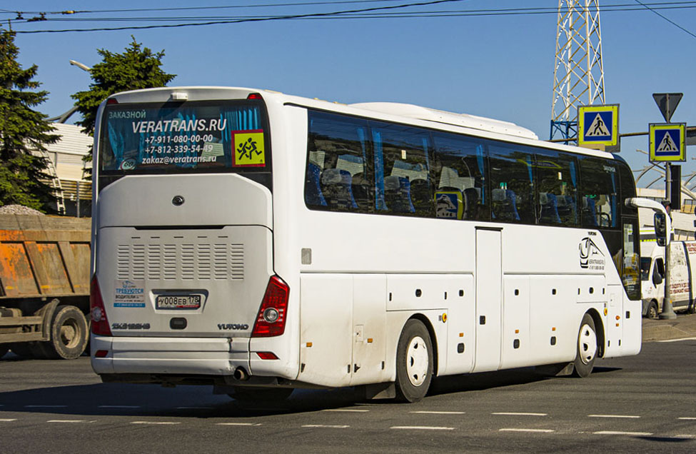 Санкт-Петербург, Yutong ZK6122H9 № У 008 ЕВ 178