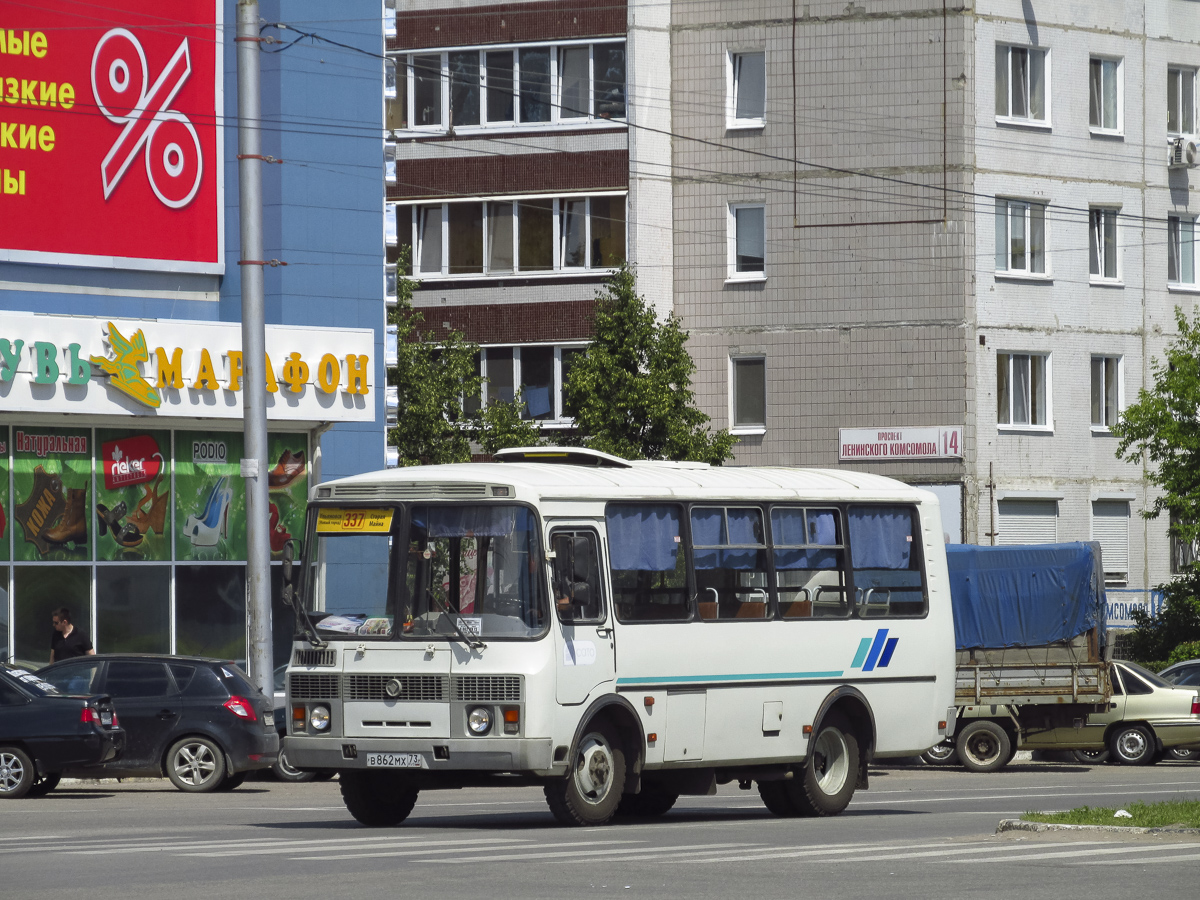 Ульяновская область, ПАЗ-32053 № В 862 МХ 73