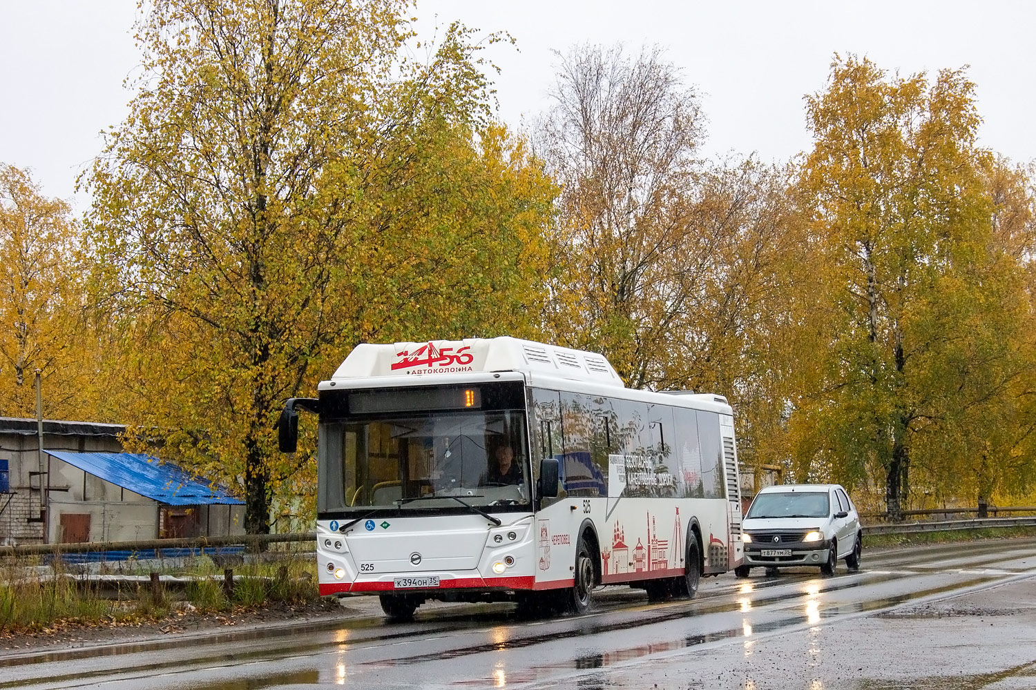 Вологодская область, ЛиАЗ-5292.67 (CNG) № 0525