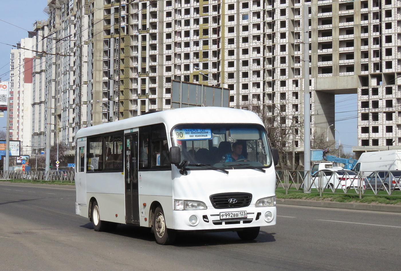 Краснодарский край, Hyundai County LWB C11 (ТагАЗ) № Р 992 ВВ 123