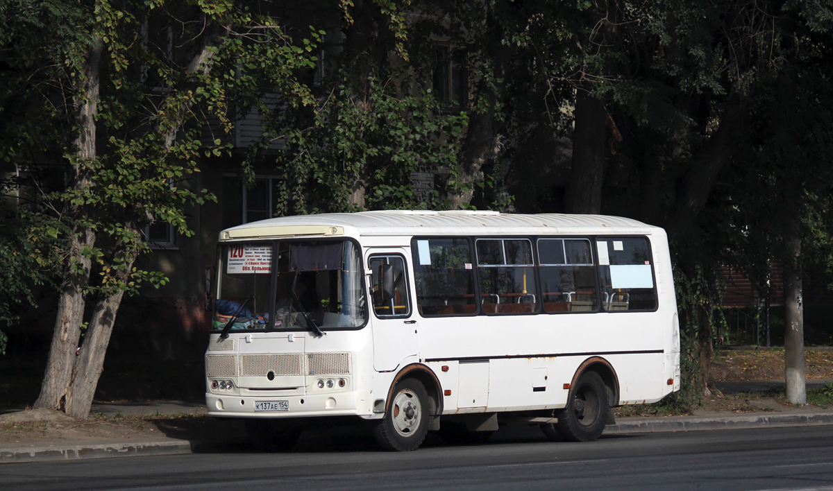 Новосибирская область, ПАЗ-32054 № К 137 АЕ 154