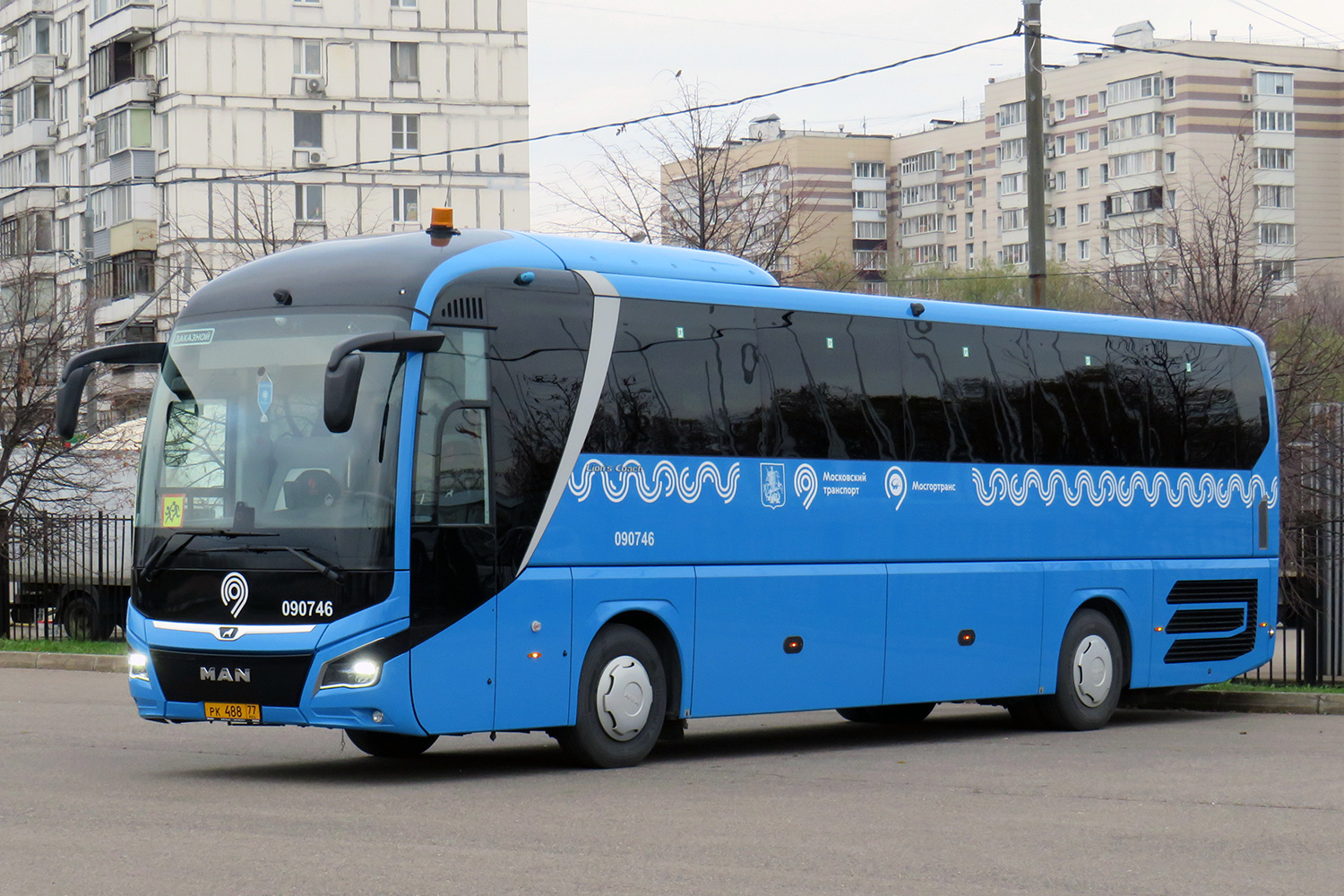 Москва, MAN R07 Lion's Coach RHC444 № 090746