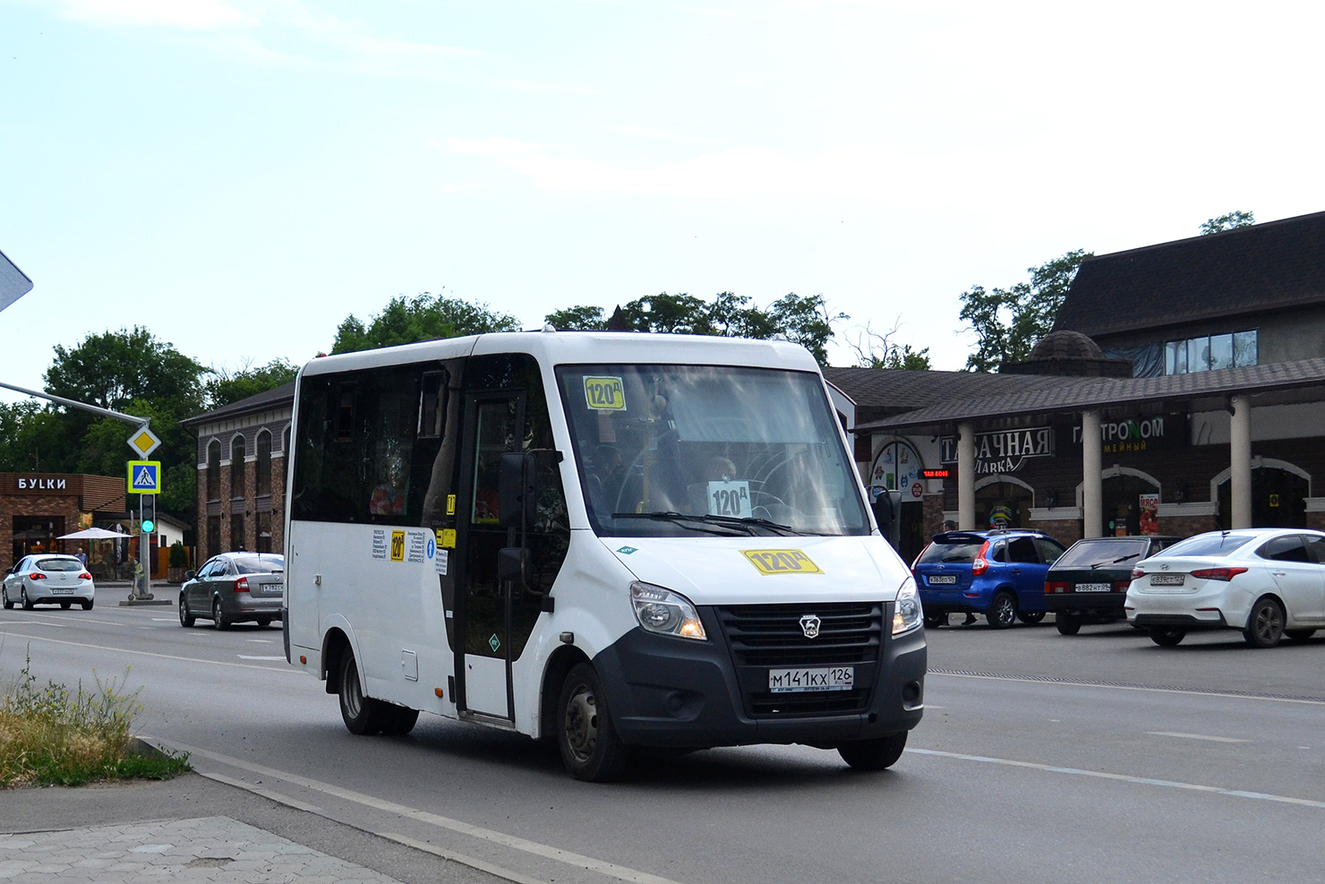 Ставропольский край, ГАЗ-A64R45 Next № М 141 КХ 126