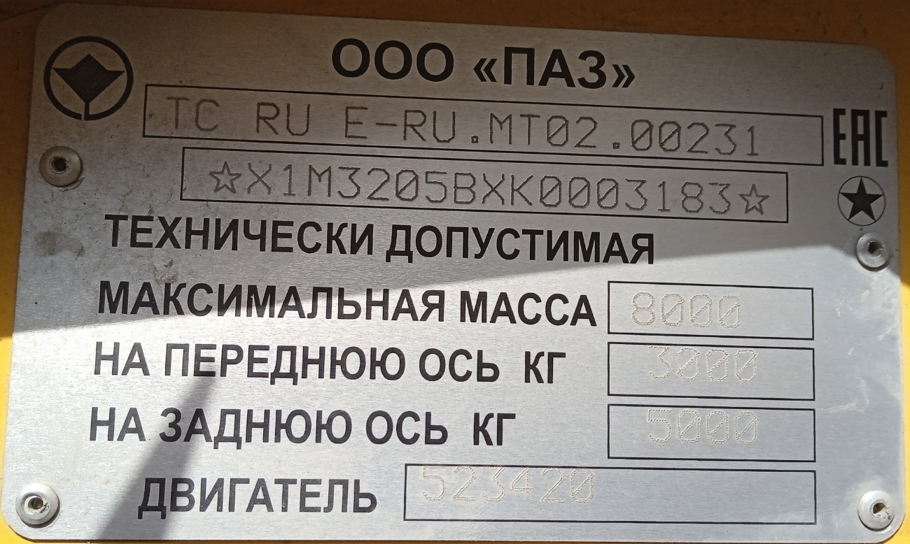 Краснодарский край, ПАЗ-32053-70 № У 055 ХХ 123