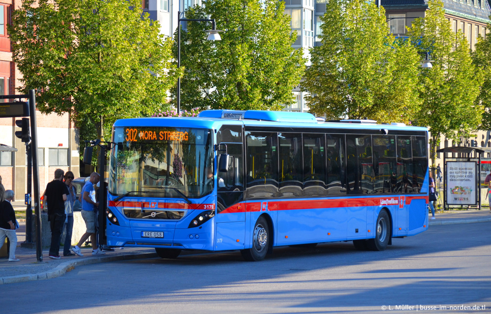 Швеция, Volvo 8900LE № 3179