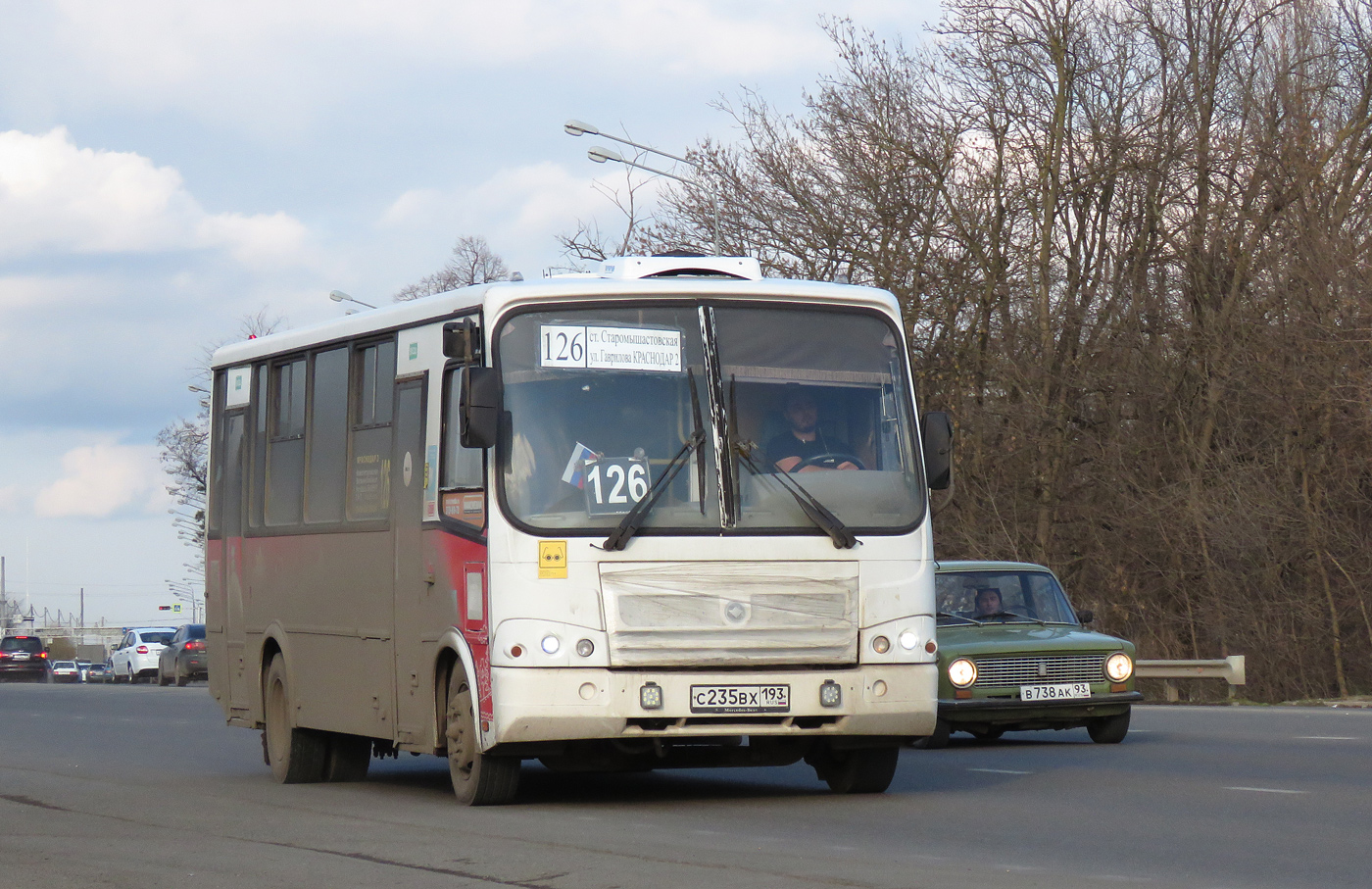 Краснодарский край, ПАЗ-320412-05 № С 235 ВХ 193