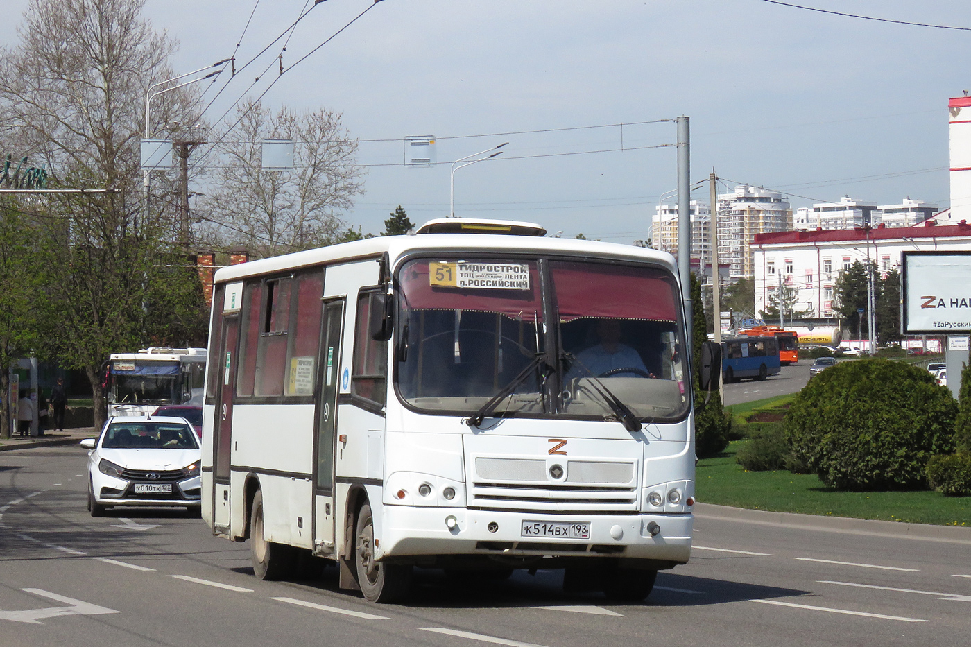 Краснодарский край, ПАЗ-320402-05 № К 514 ВХ 193