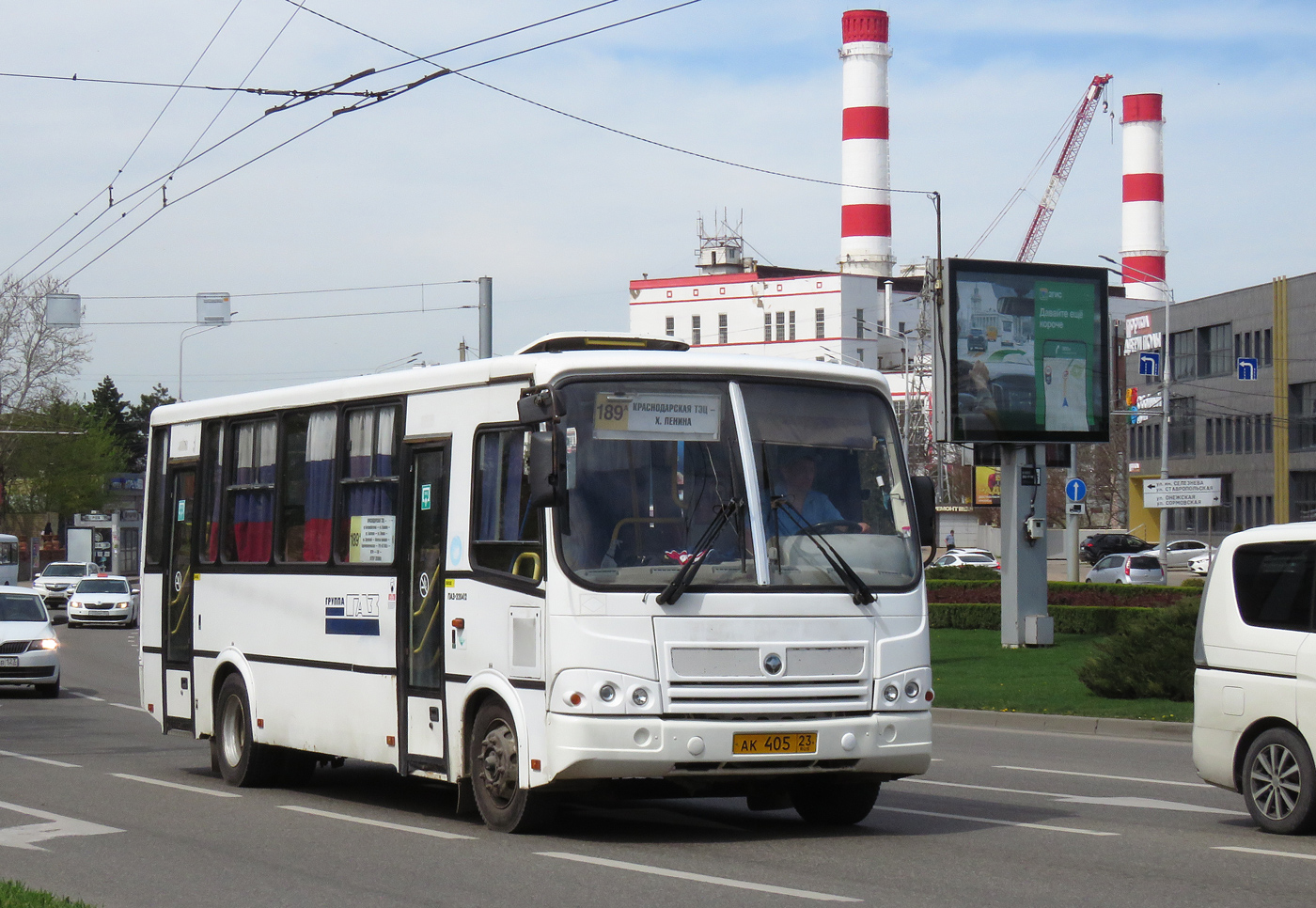 Краснодарский край, ПАЗ-320412-10 № АК 405 23