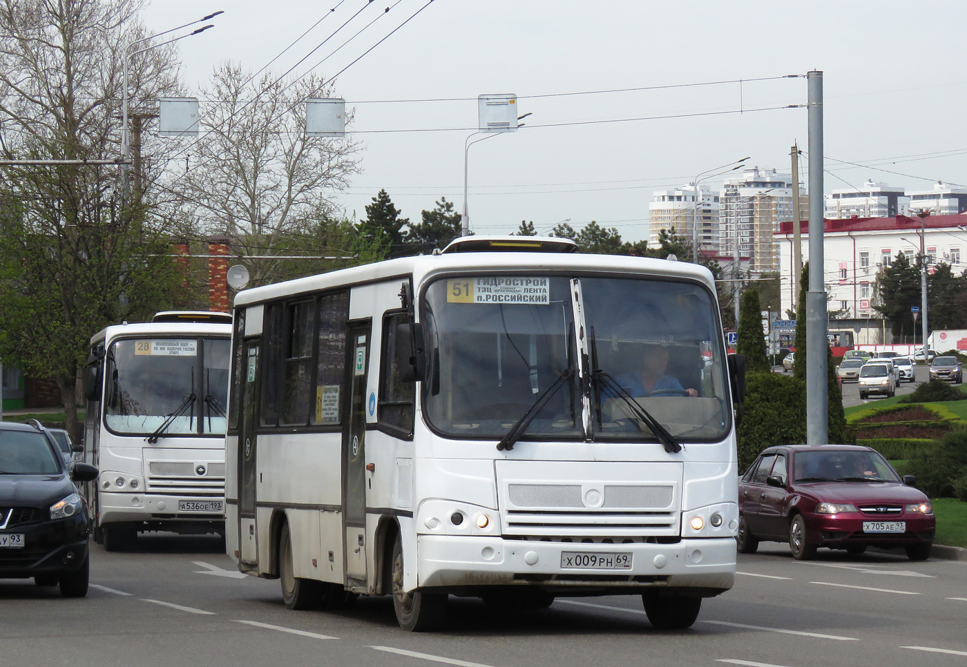 Краснодарский край, ПАЗ-320402-05 № Х 009 РН 69