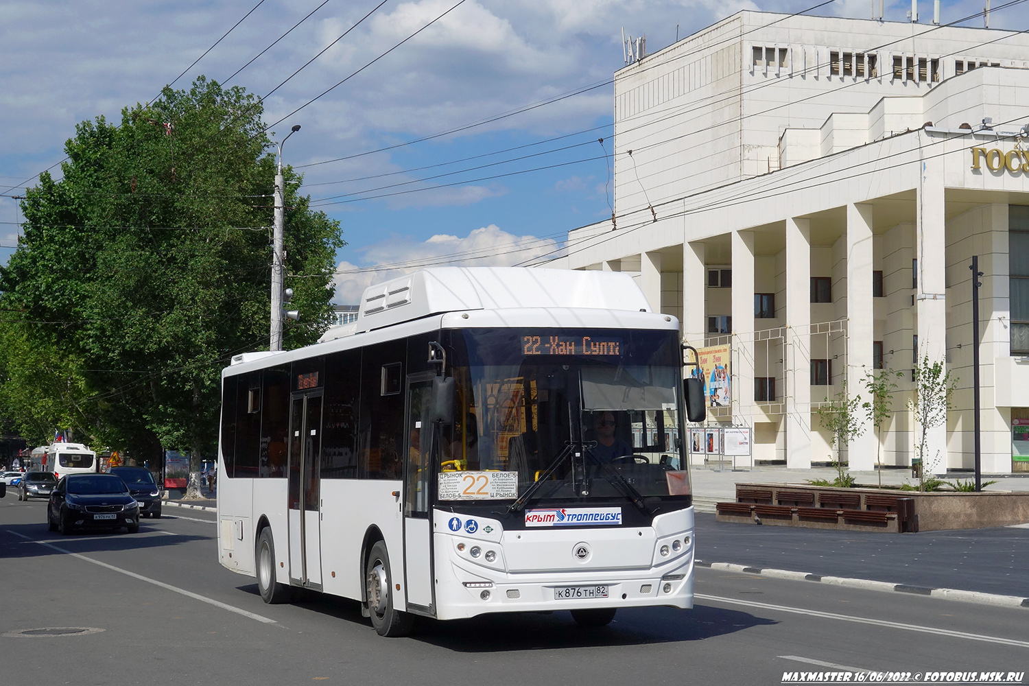 Республика Крым, КАвЗ-4270-80 № К 876 ТН 82