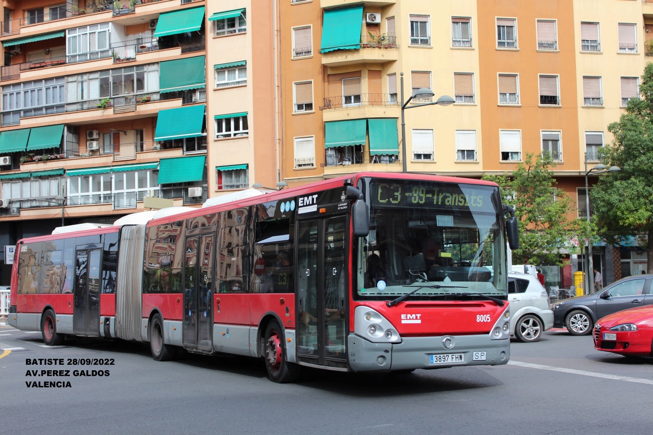Испания, Irisbus Citelis 18M (Hispano) № 8005