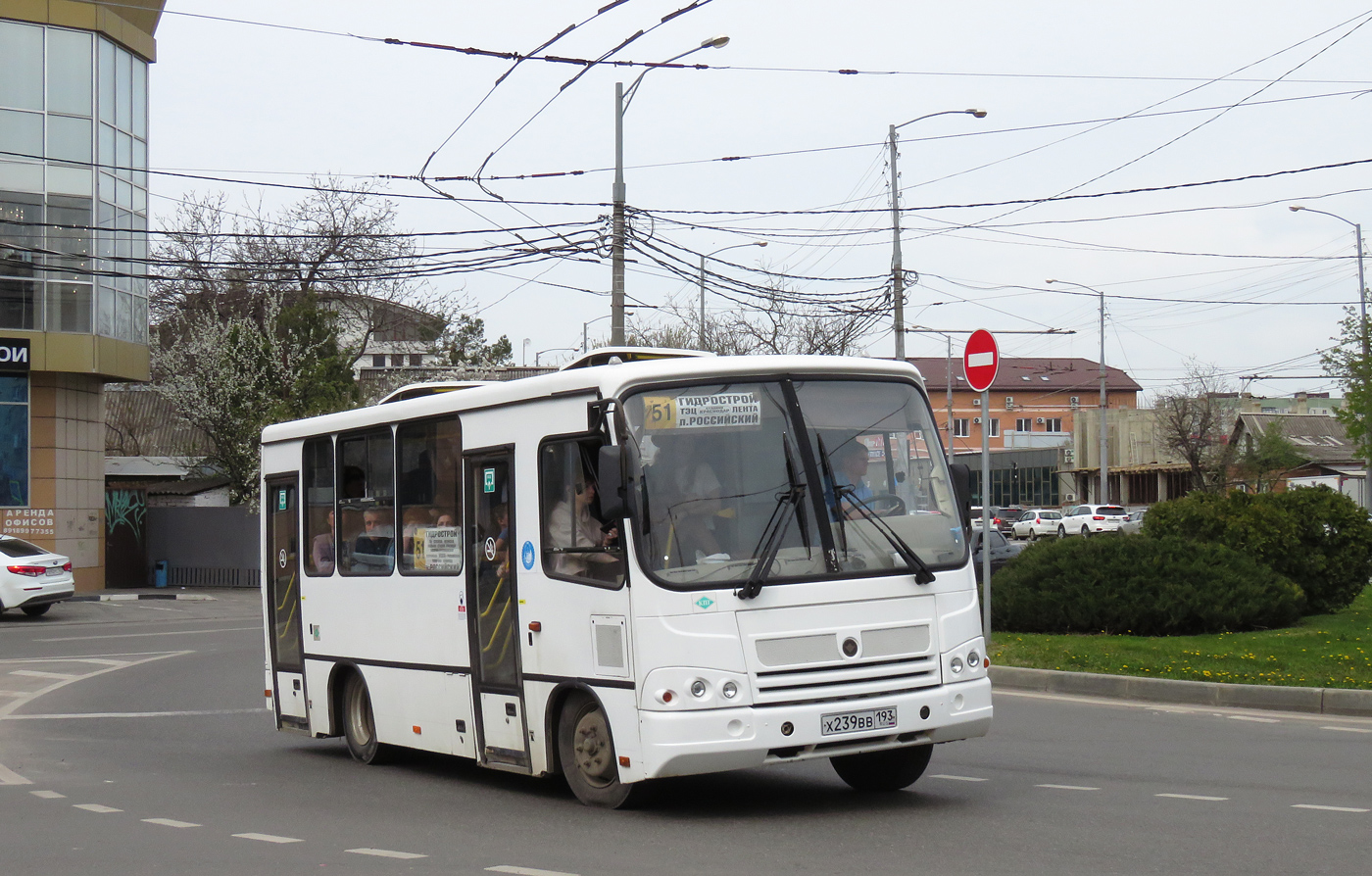 Краснодарский край, ПАЗ-320302-12 № Х 239 ВВ 193