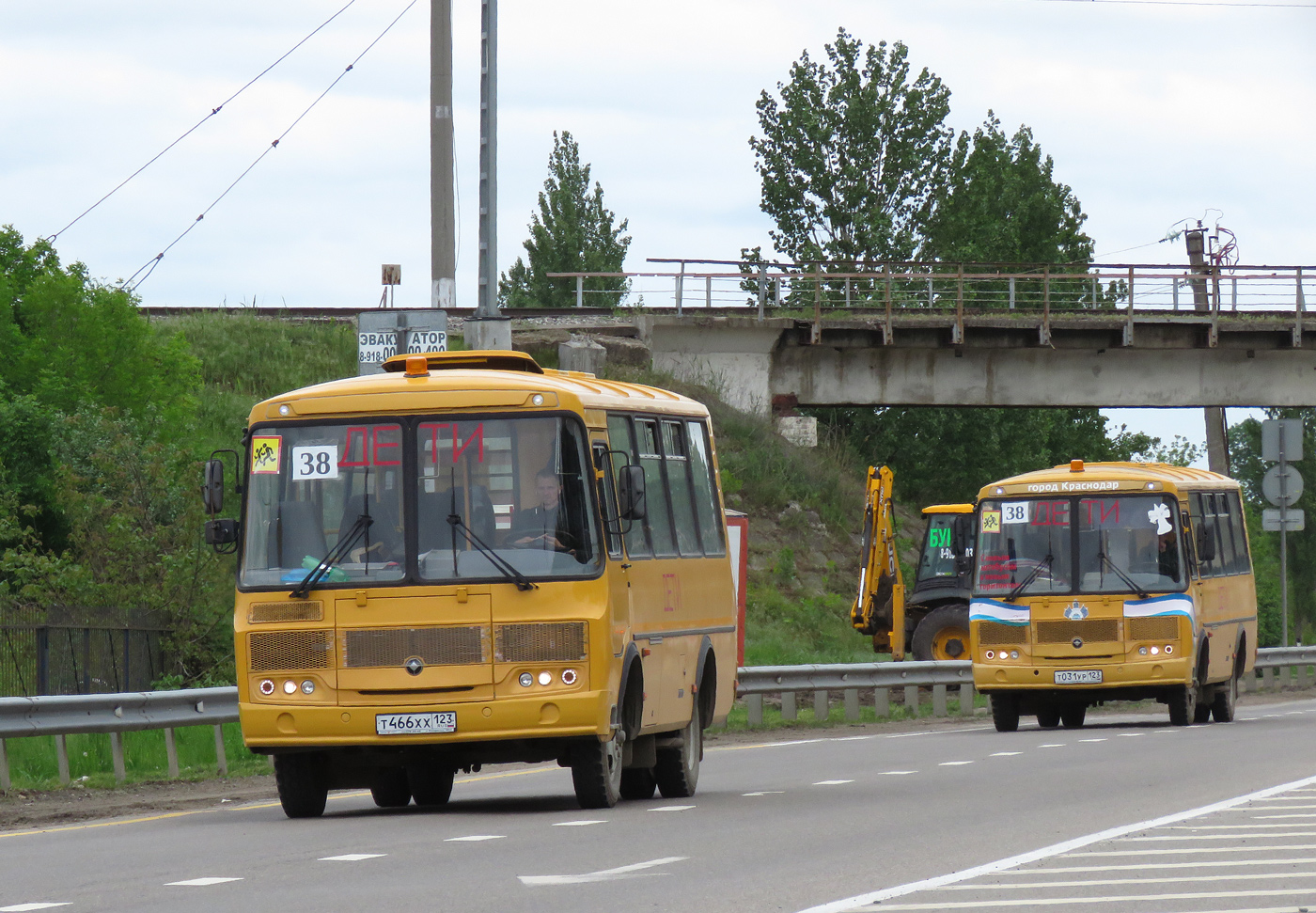 Краснодарский край, ПАЗ-32053-70 № Т 466 ХХ 123