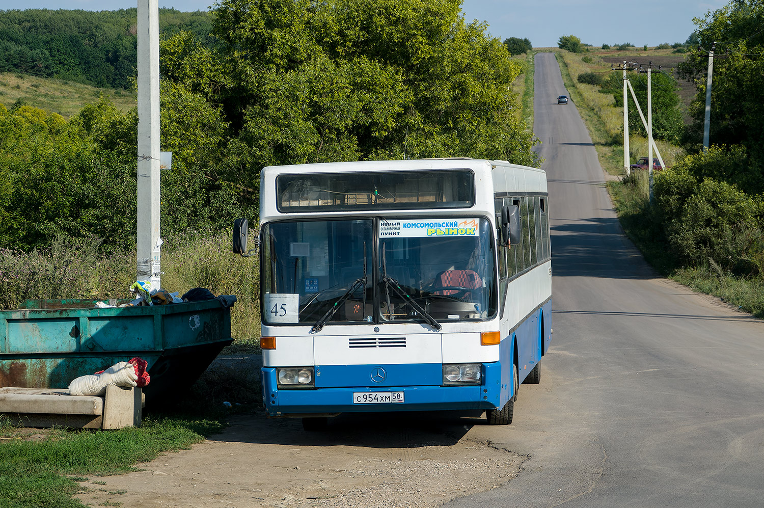 Пензенская область, Mercedes-Benz O405 № С 954 ХМ 58
