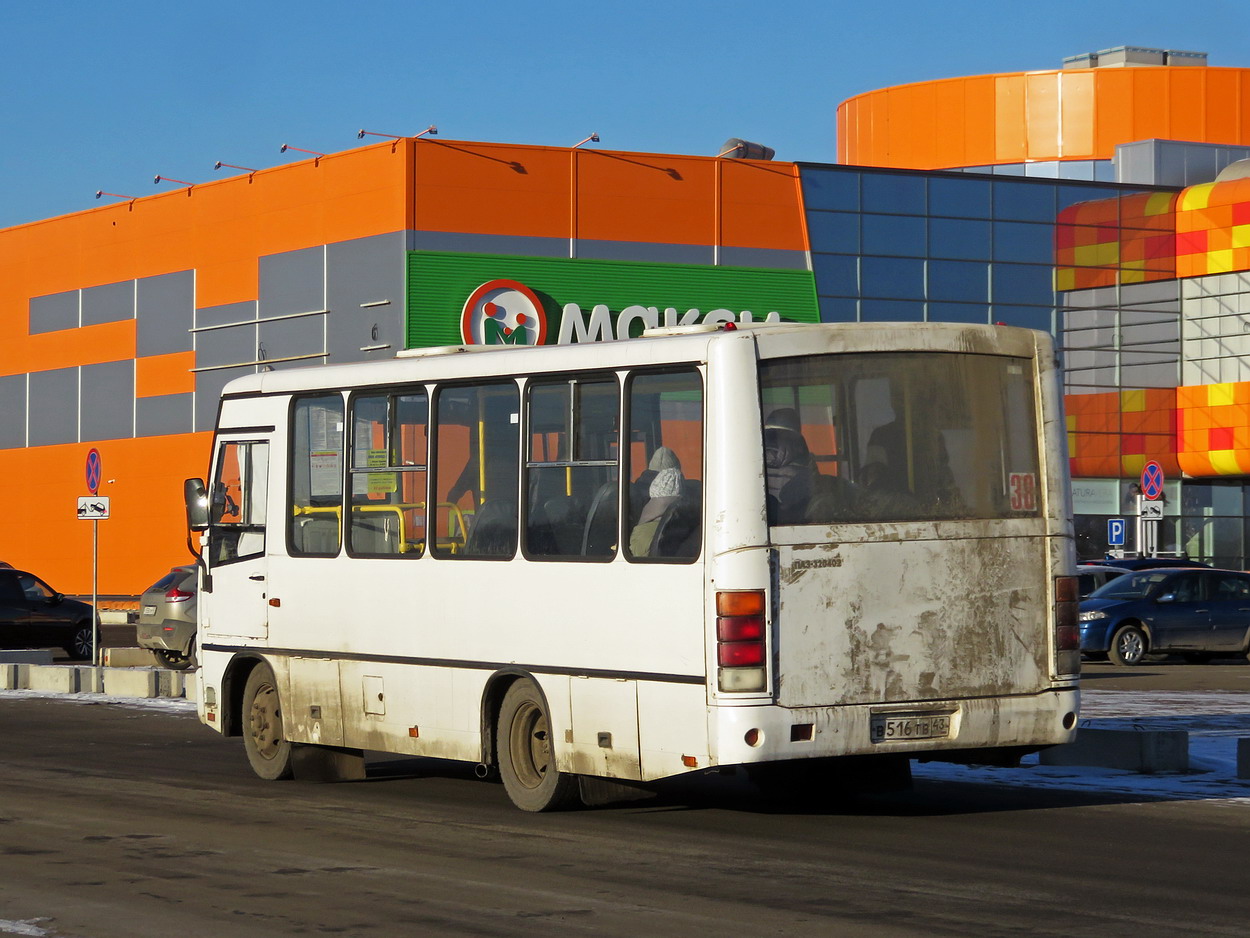Кировская область, ПАЗ-320402-05 № В 516 ТВ 43