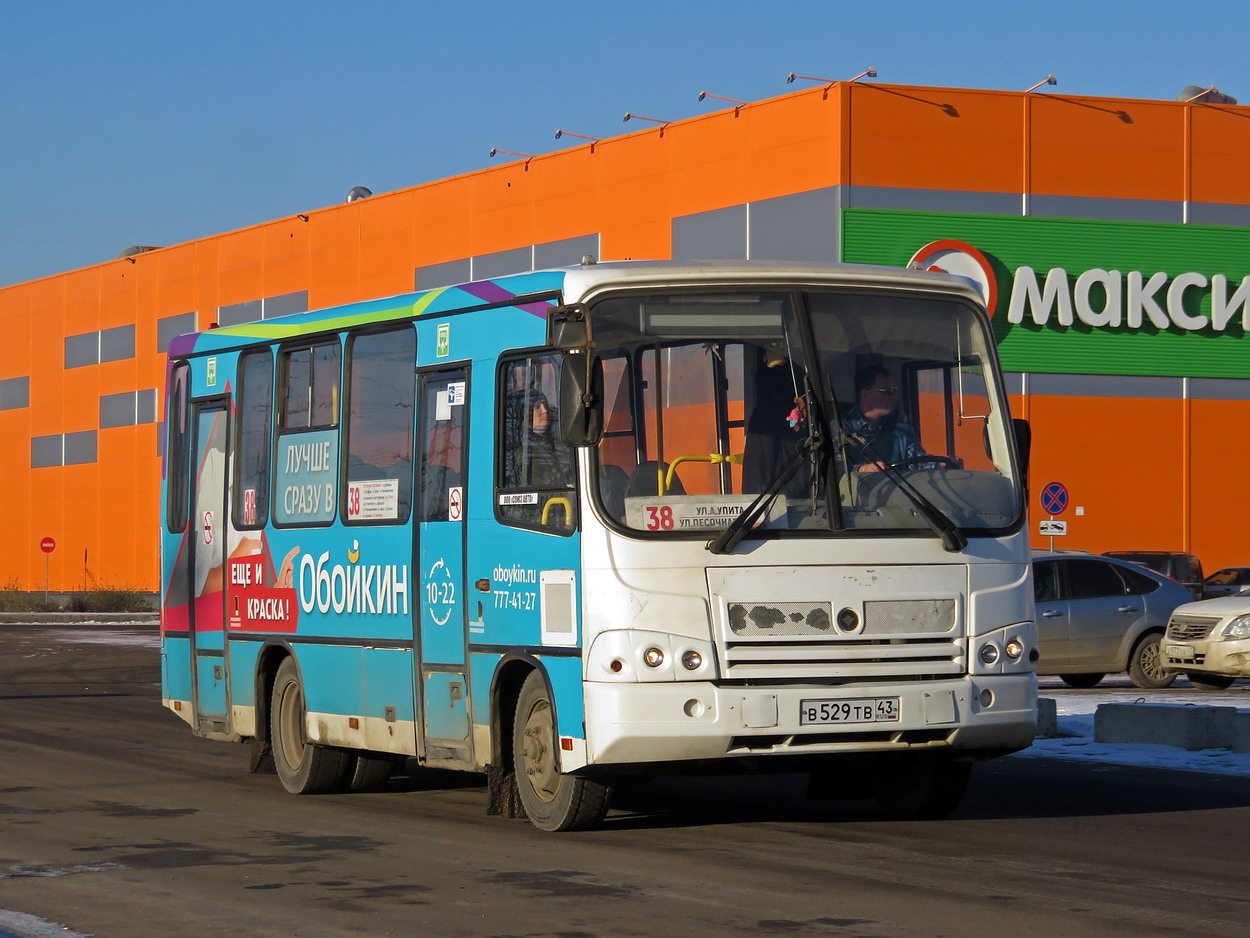 Кировская область, ПАЗ-320402-05 № В 529 ТВ 43