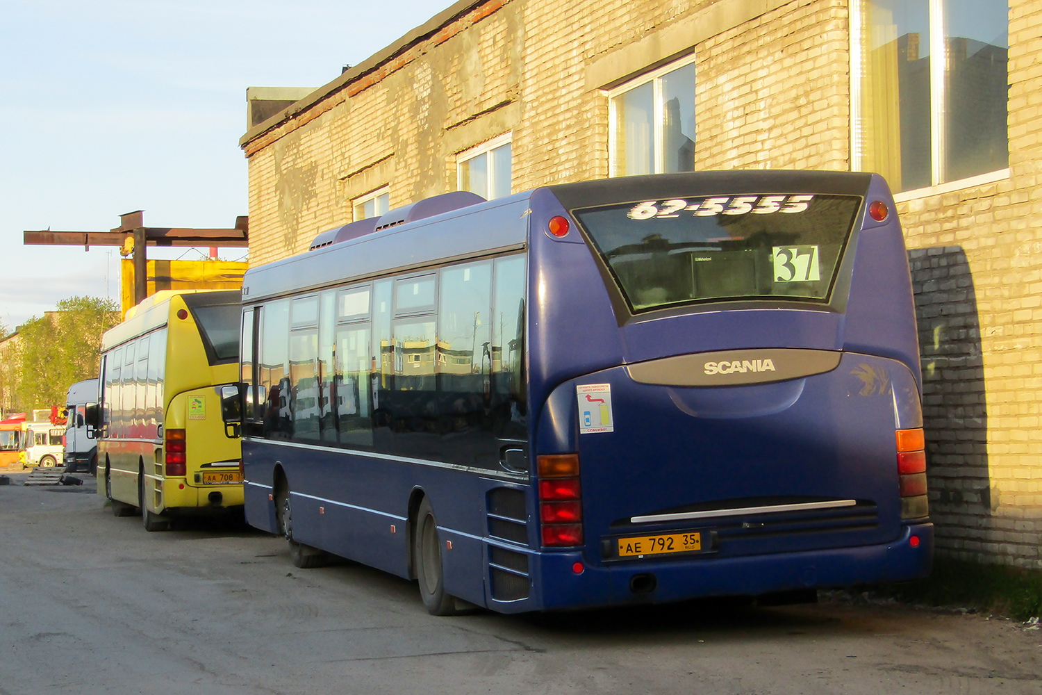 Вологодская область, Scania OmniLink I (Скания-Питер) № АЕ 792 35