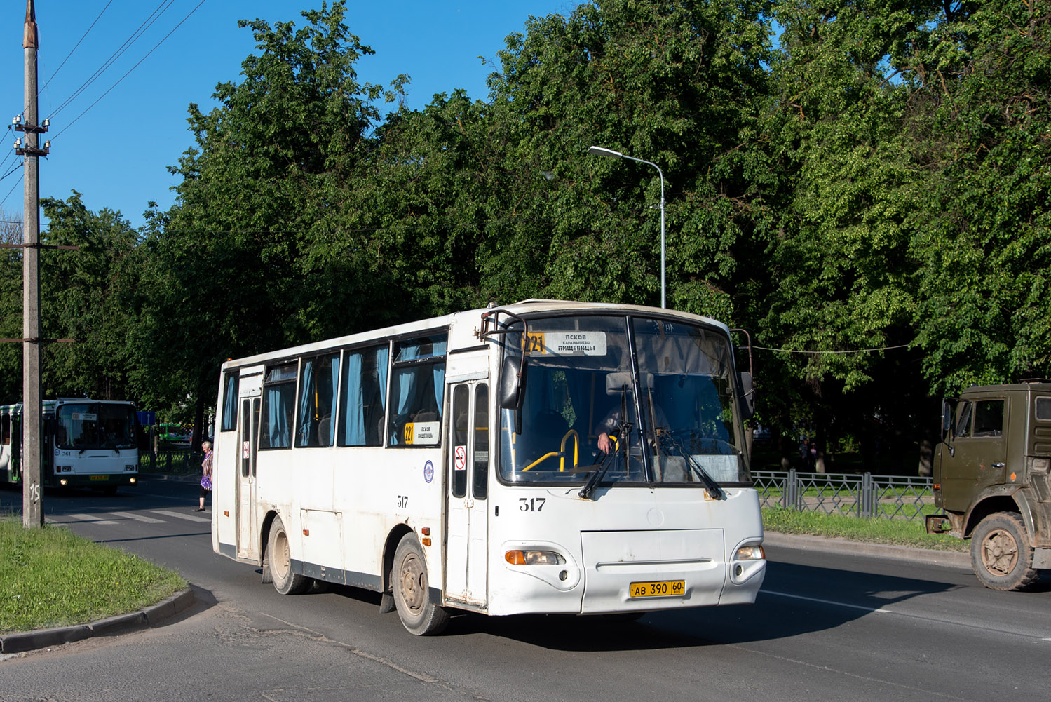 Псковская область, ПАЗ-4230-01 (2-2) (КАвЗ) № 317