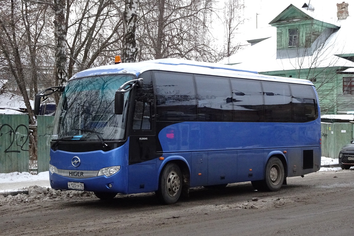 Ярославская область, Higer KLQ6840 № К 123 ТР 76