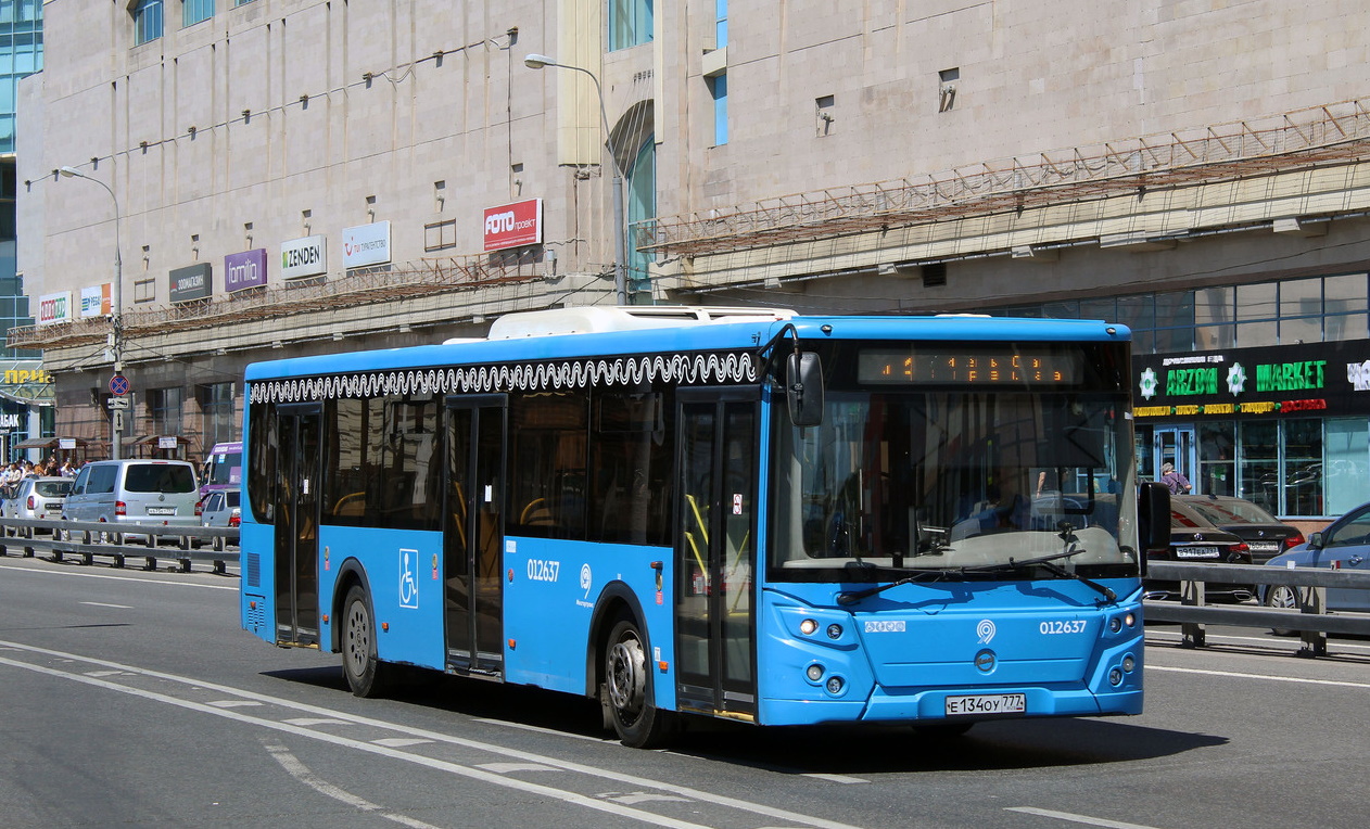 Москва, ЛиАЗ-5292.22 (2-2-2) № 012637