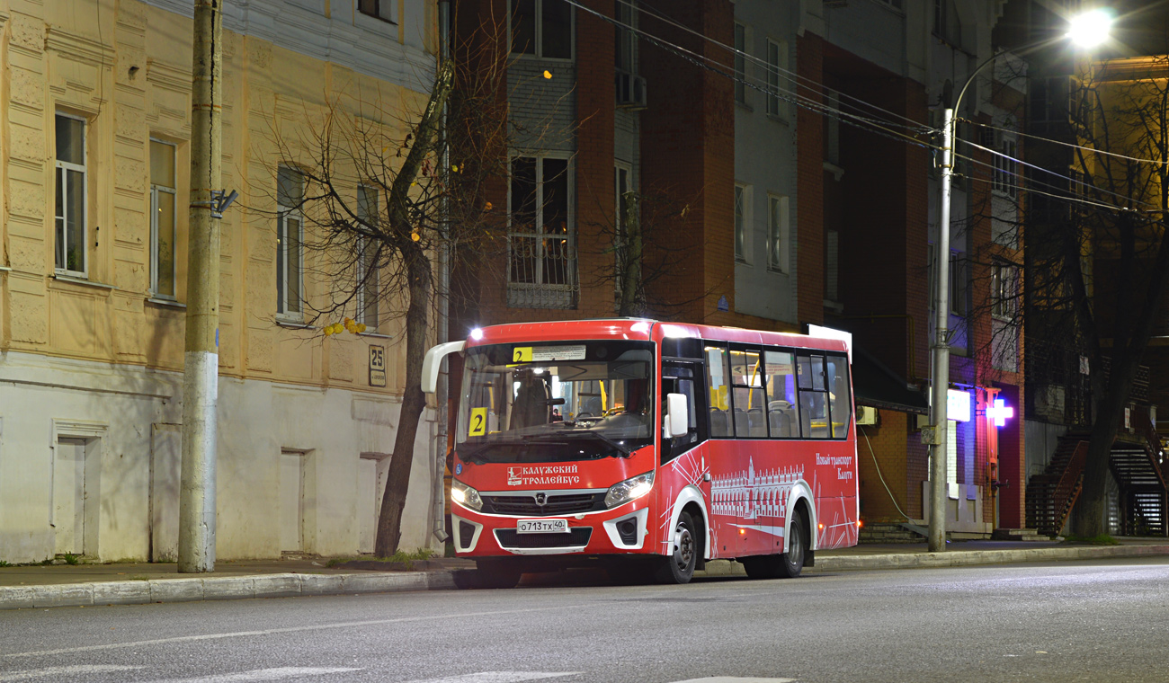 Калужская область, ПАЗ-320435-04 "Vector Next" № О 713 ТХ 40