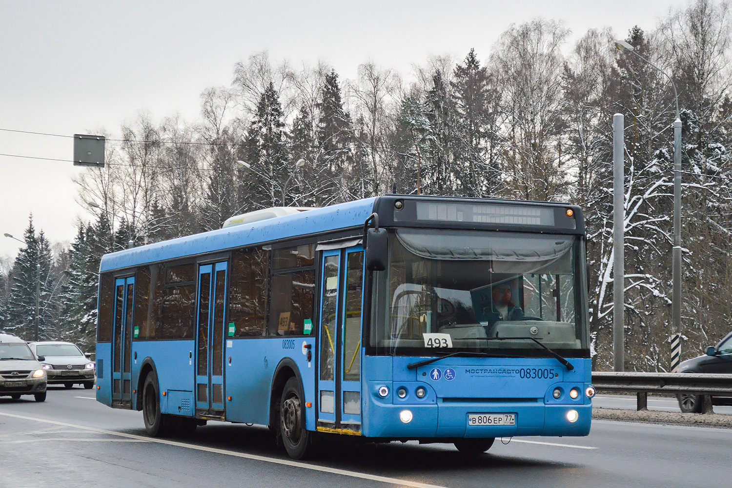 Moscow region, LiAZ-5292.22 (2-2-2) # 083005