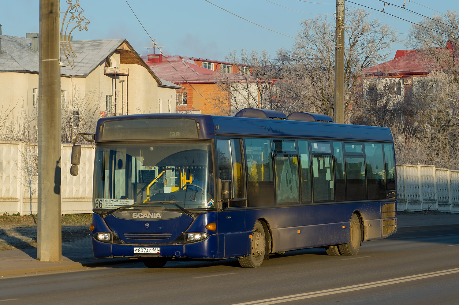 Пензенская область, Scania OmniLink I (Скания-Питер) № Е 807 АС 164