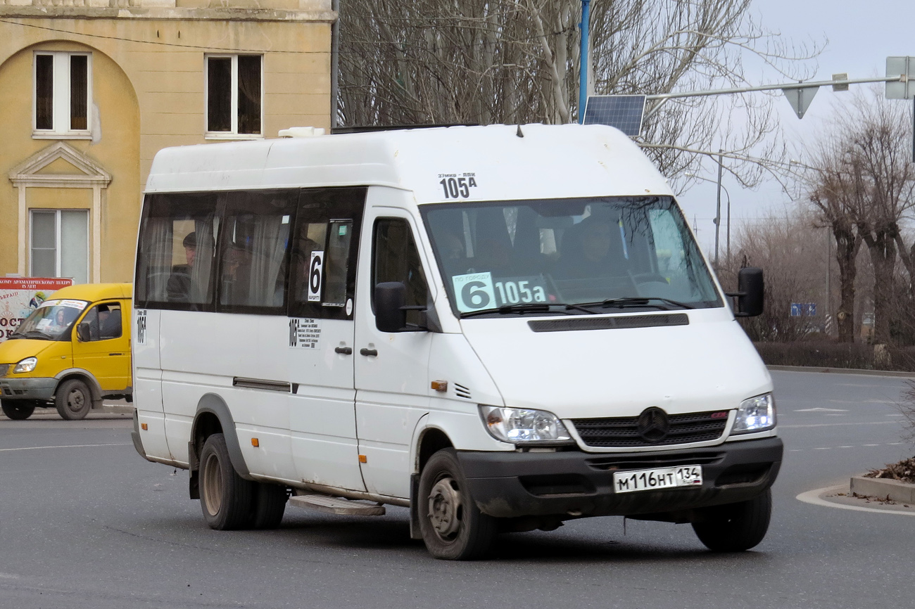 Волгоградская область, Луидор-223203 (MB Sprinter Classic) № М 116 НТ 134 Волгоградская область, Луидор-223203 (MB Sprinter Classic) № М 116 НТ 134