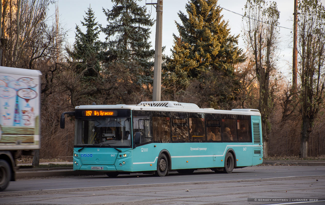 Lugansk region, LiAZ-5292.65 # 047