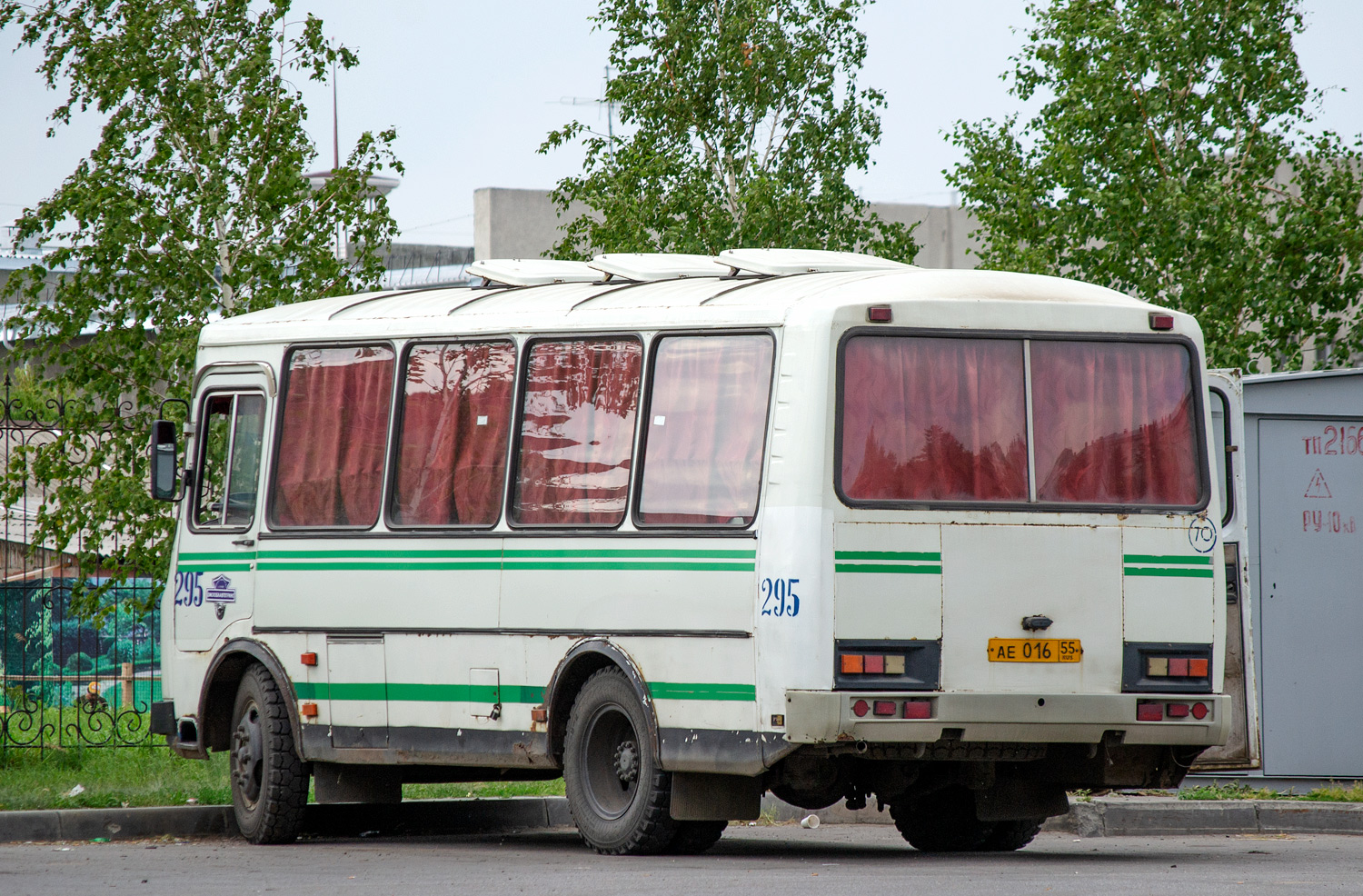 Омская область, ПАЗ-32053 № 295