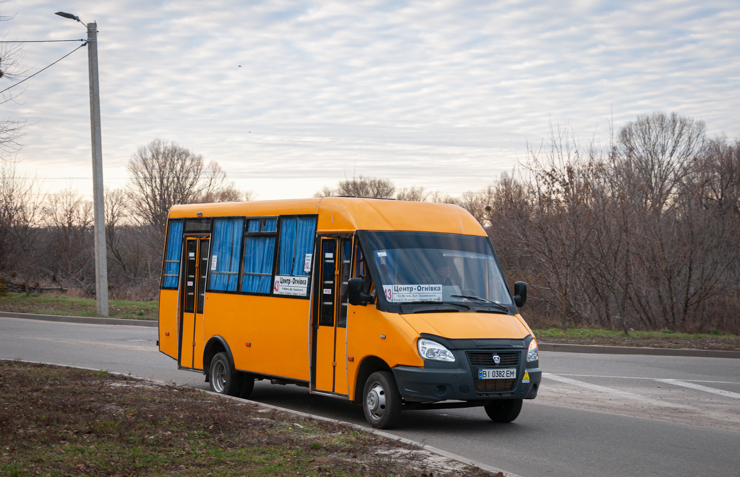 Полтавская область, Рута 25 № BI 0382 EM