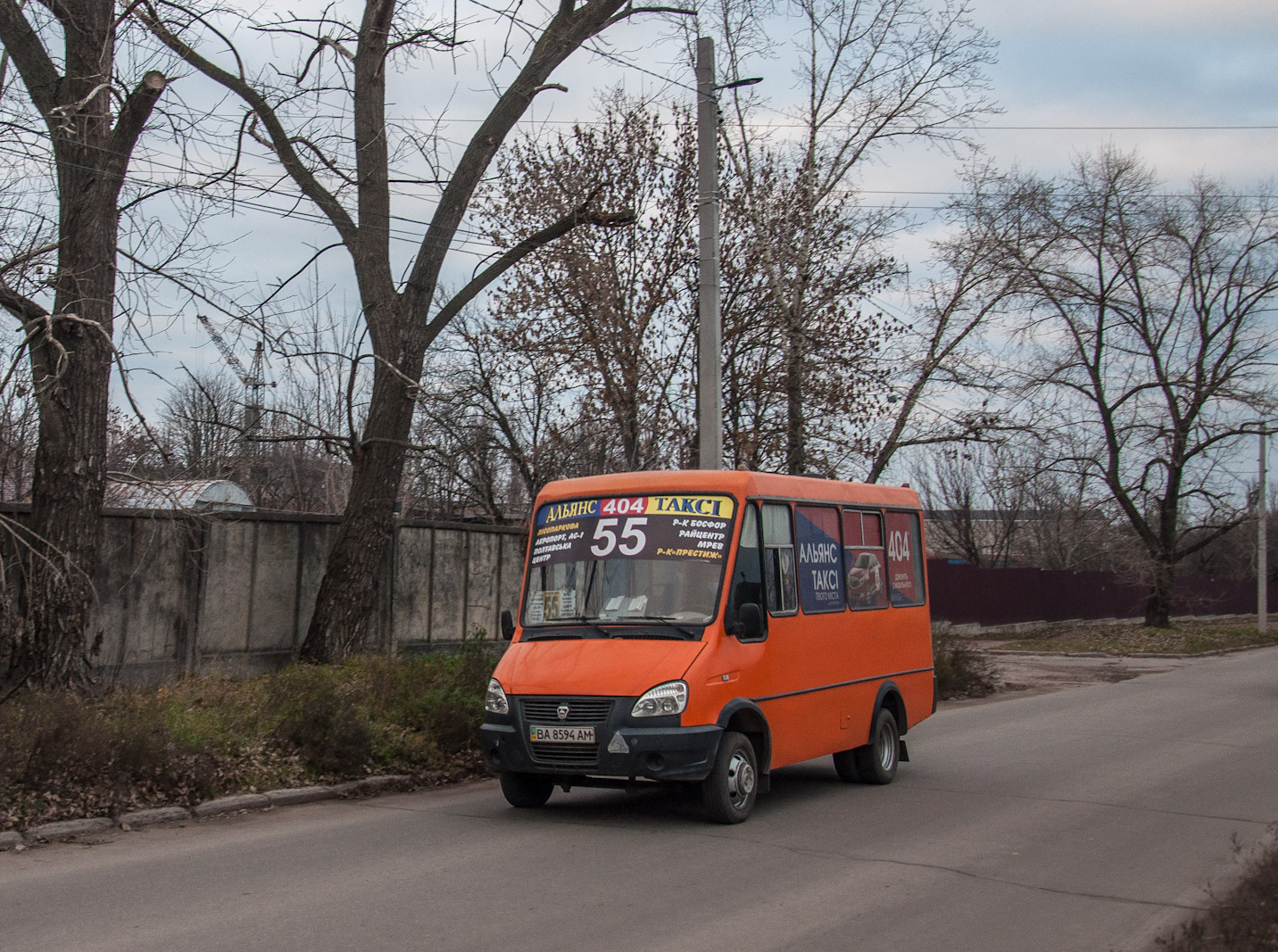 Кировоградская область, БАЗ-2215 "Дельфин" № BA 8594 AM