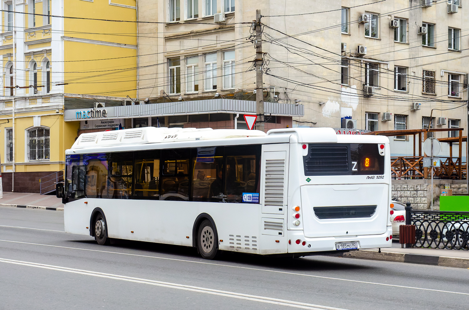 Республика Крым, ЛиАЗ-5292.67 (CNG) № В 185 МО 82