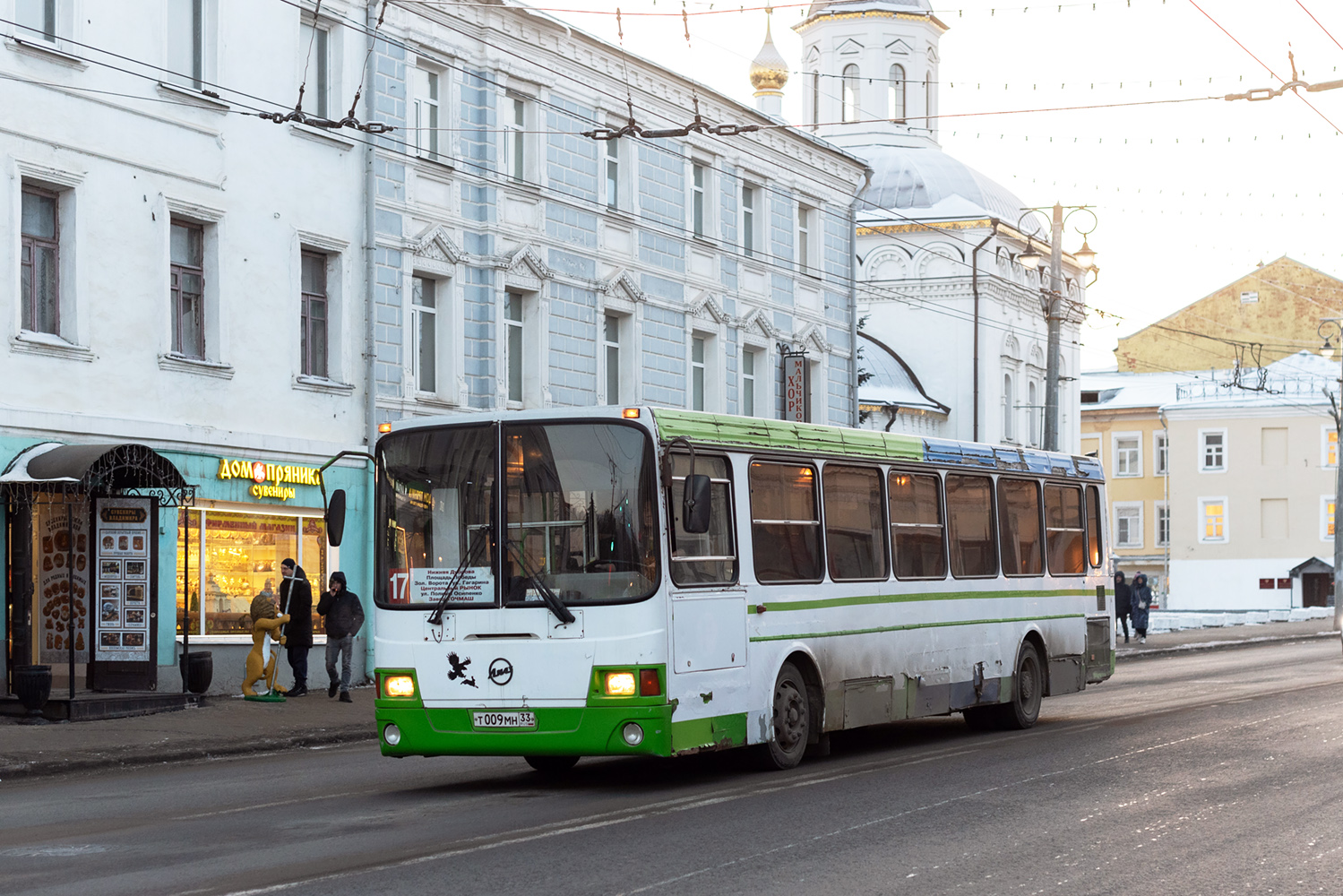 Vladimir region, LiAZ-5256.26 # Т 009 МН 33