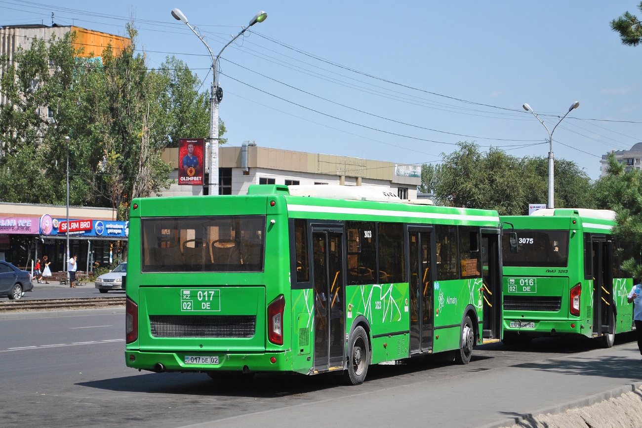 Almaty, LiAZ-5293.60 # 3023