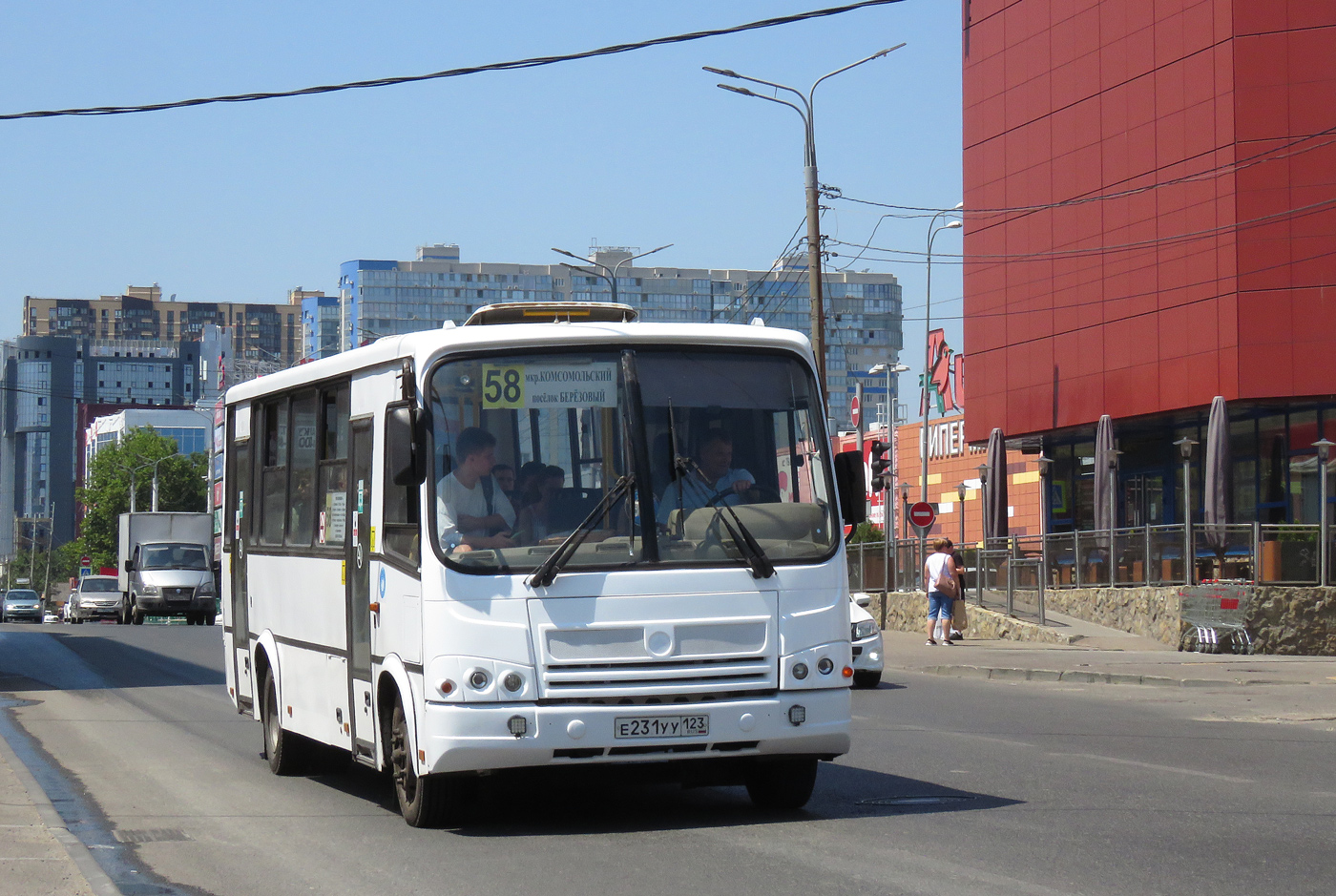 Краснодарский край, ПАЗ-320412-03 № Е 231 УУ 123