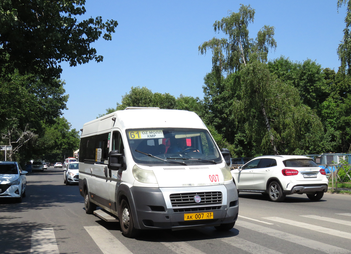 Краснодарский край, Нижегородец-FST613 (FIAT Ducato) № АК 007 23