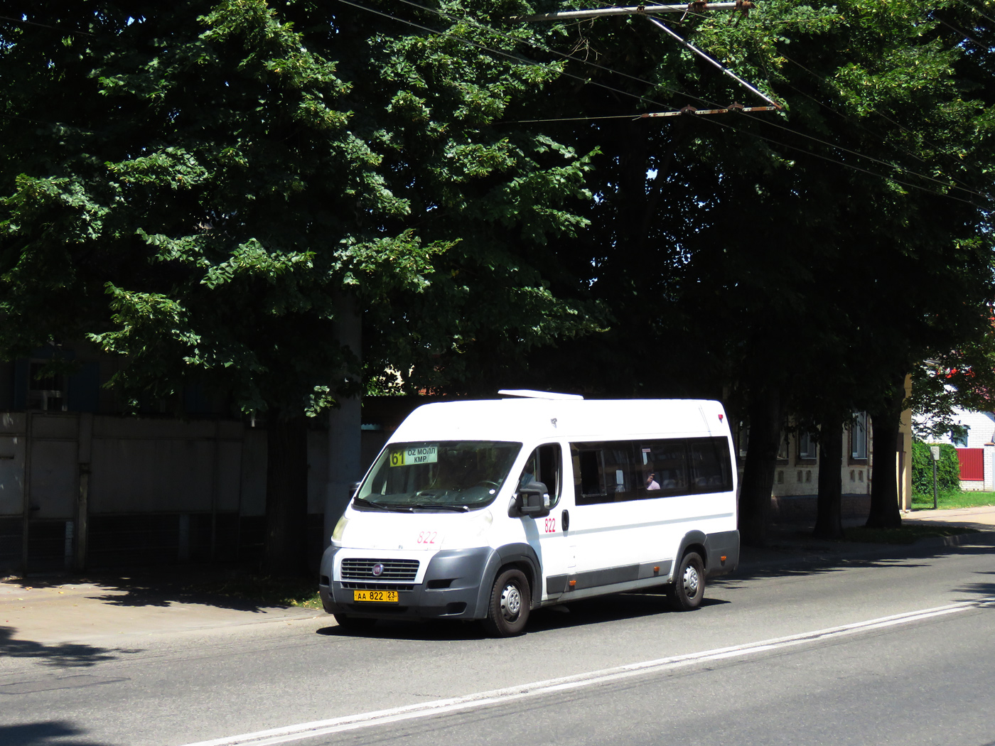 Краснодарский край, Нижегородец-FST613 (FIAT Ducato) № АА 822 23