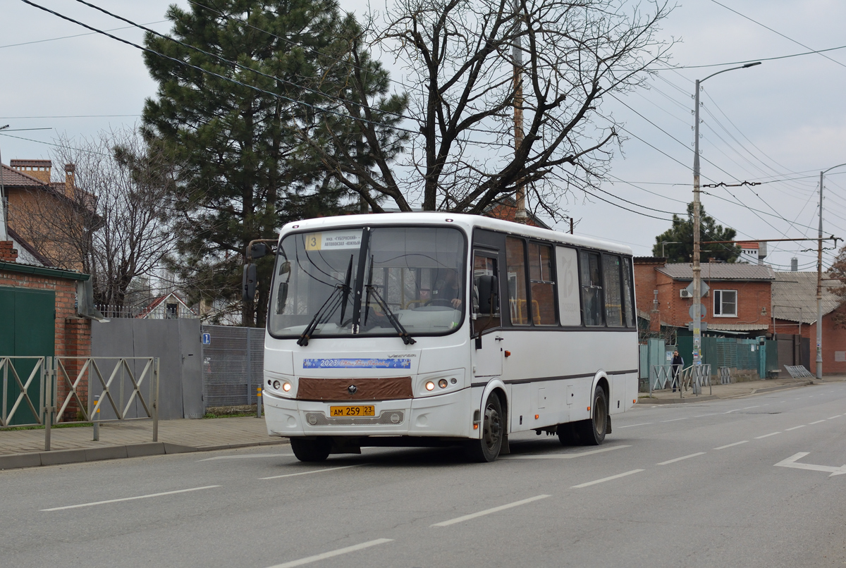 Краснодарский край, ПАЗ-320412-05 "Вектор" № АМ 259 23