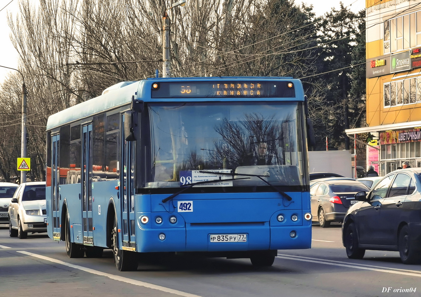 Ростовская область, ЛиАЗ-5292.22 (2-2-2) № 492