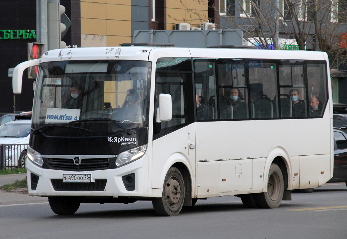 Ярославская область, ПАЗ-320405-04 "Vector Next" № Н 490 ОО 76