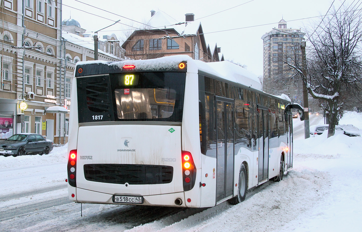 Кировская область, НефАЗ-5299-40-57 (CNG) № х817