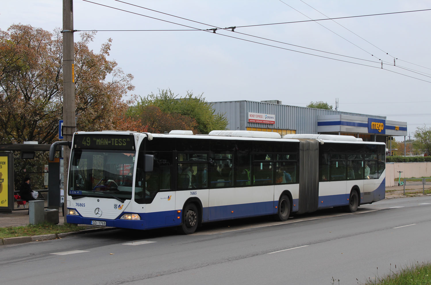Латвия, Mercedes-Benz O530G Citaro G № 76865