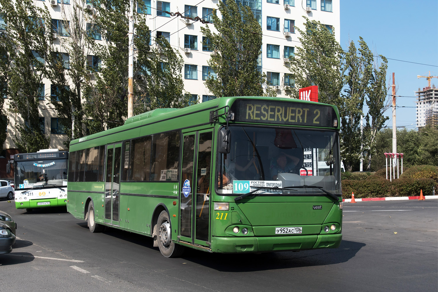 Rostov region, Vest V10LE # У 952 АС 136