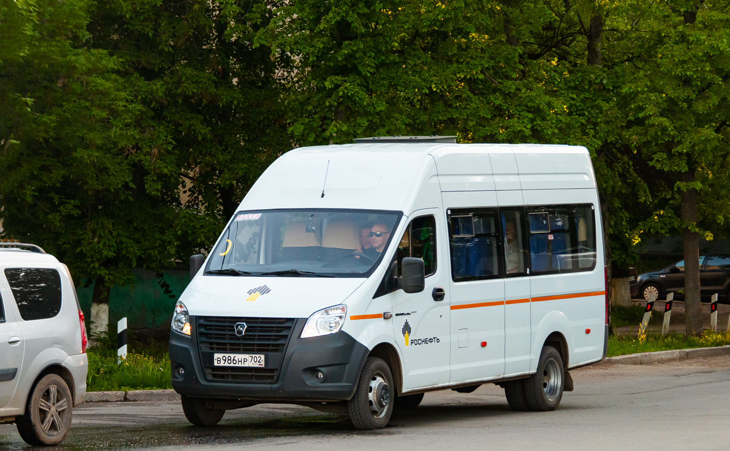 Башкортостан, ГАЗ-A65R33 Next № В 986 НР 702