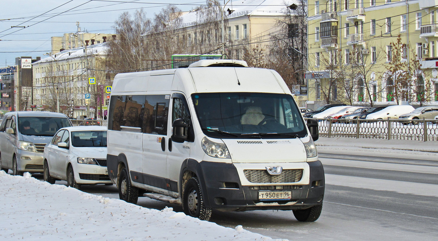 Свердловская область, Нижегородец-2227SK (Peugeot Boxer) № Т 950 ЕТ 96