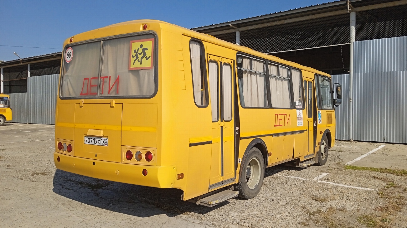 Краснодарский край, ПАЗ-423470-04 № У 071 ХХ 123