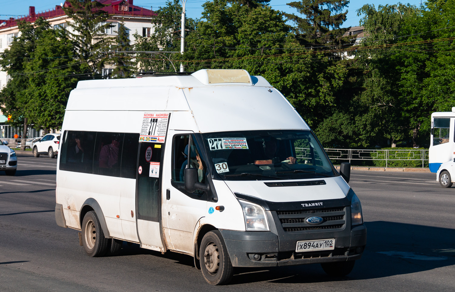 Башкортостан, Нижегородец-222708  (Ford Transit) № Х 894 АУ 102