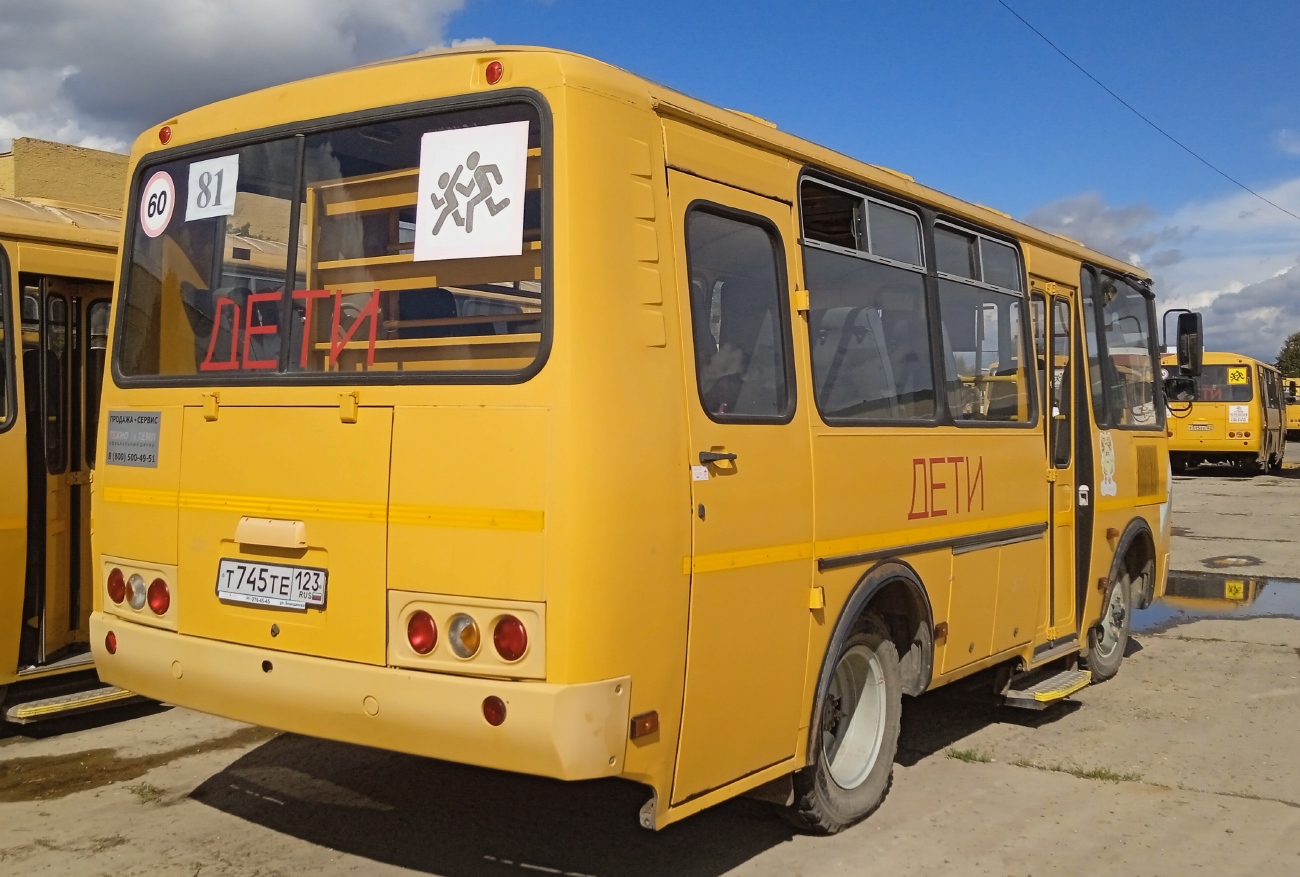 Краснодарский край, ПАЗ-32053-70 № Т 745 ТЕ 123