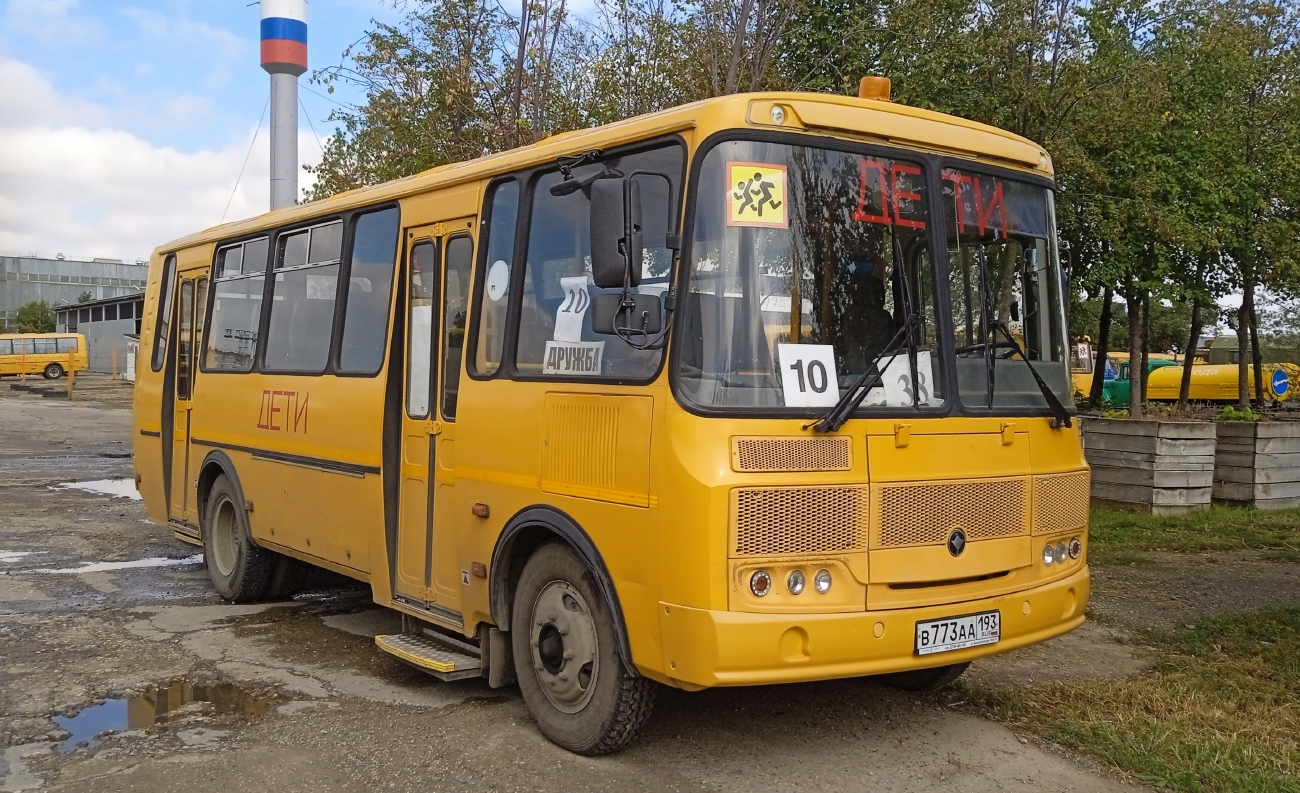 Краснодарский край, ПАЗ-423470-04 № В 773 АА 193